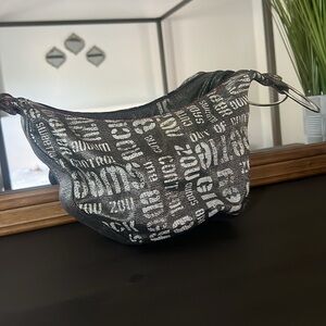 Cute silver wristlet bag